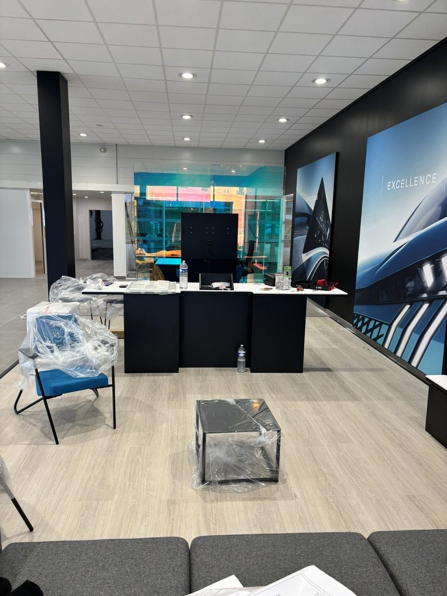 Aménagement de groupe PSA (Citroën) | Nabuild — espace livré