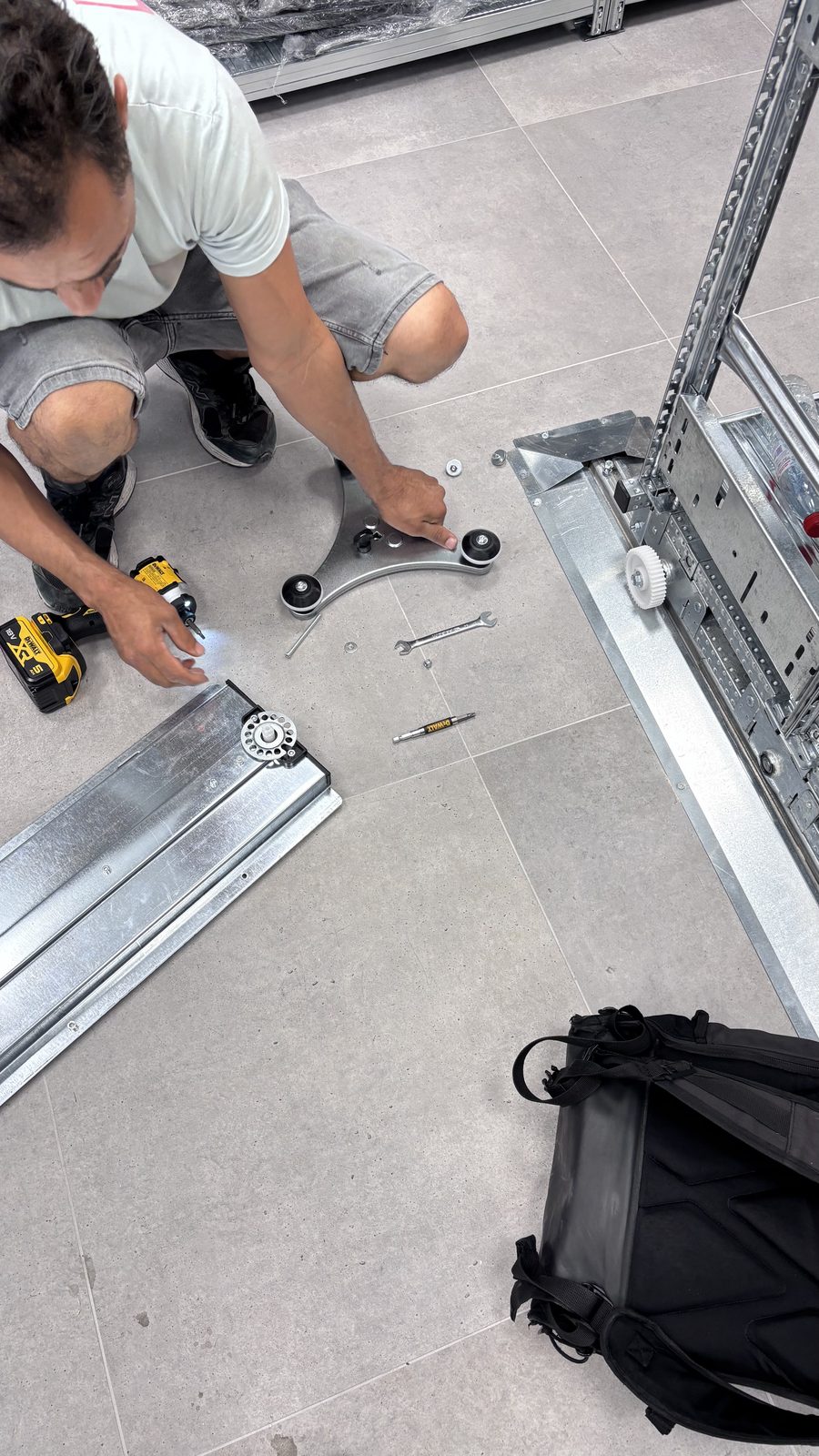 Coach — Troyes — avant et pendant les travaux