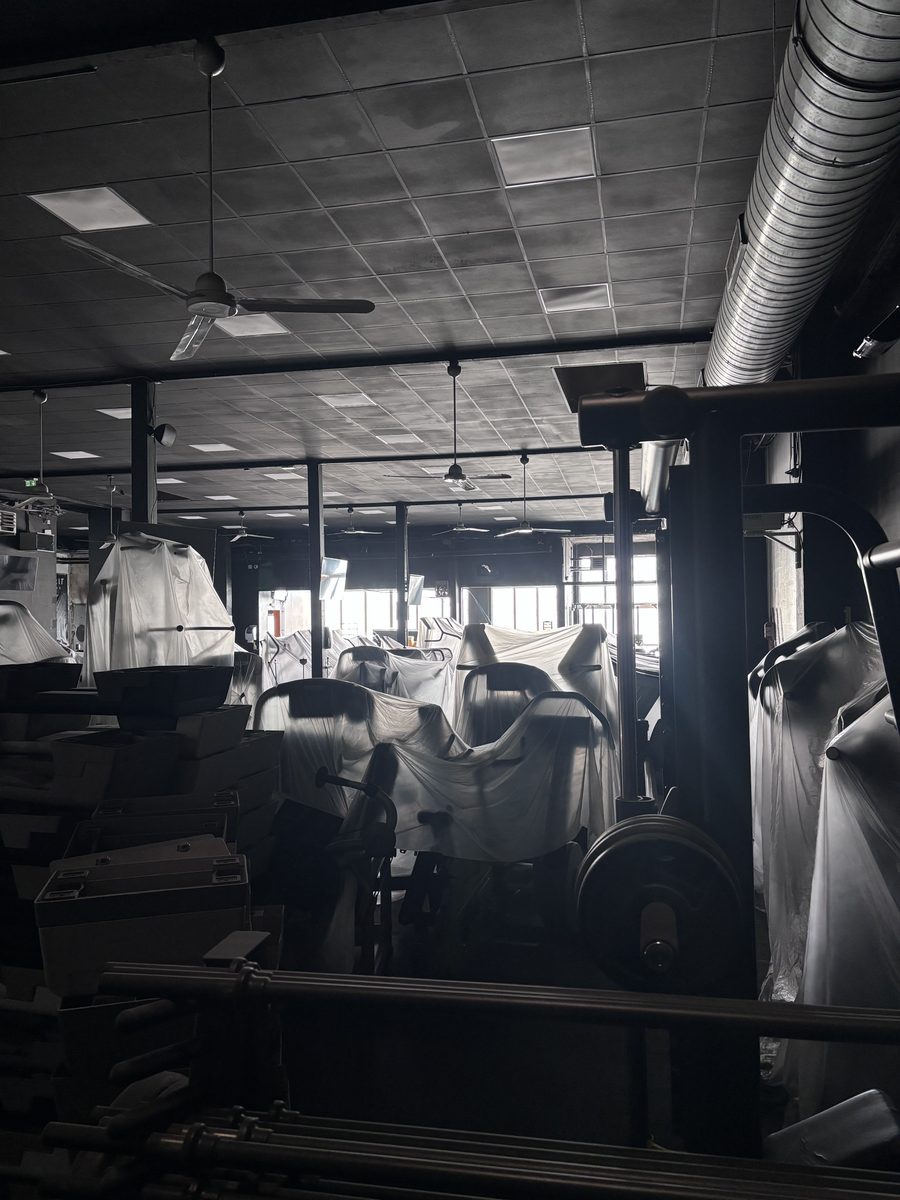 On Air Fitness — Arnouville — avant et pendant les travaux