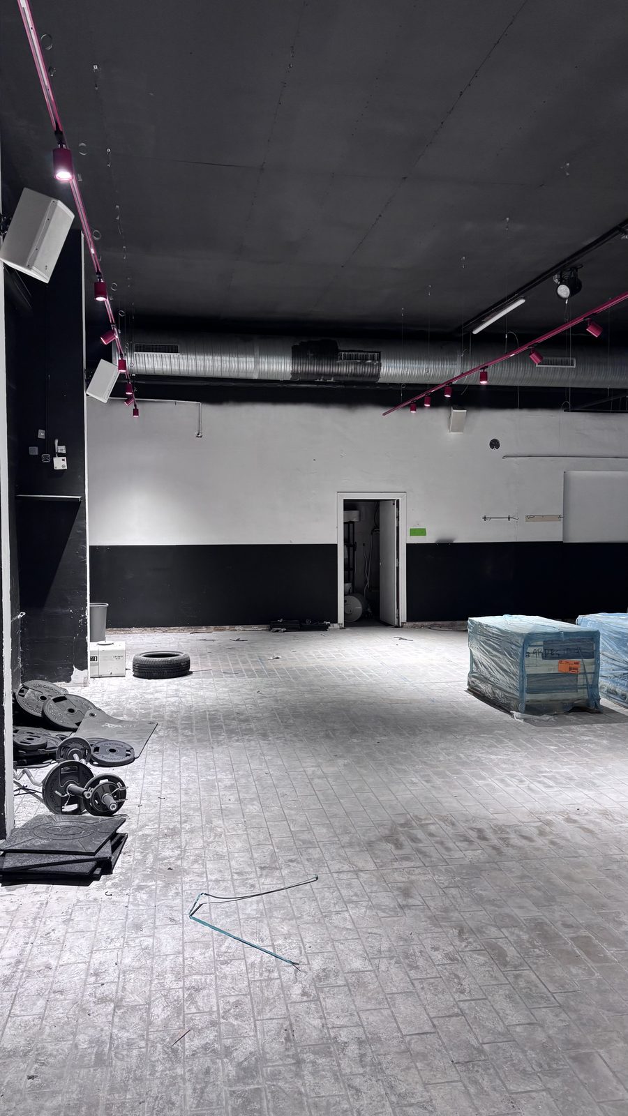 On Air Fitness — Arnouville — avant et pendant les travaux